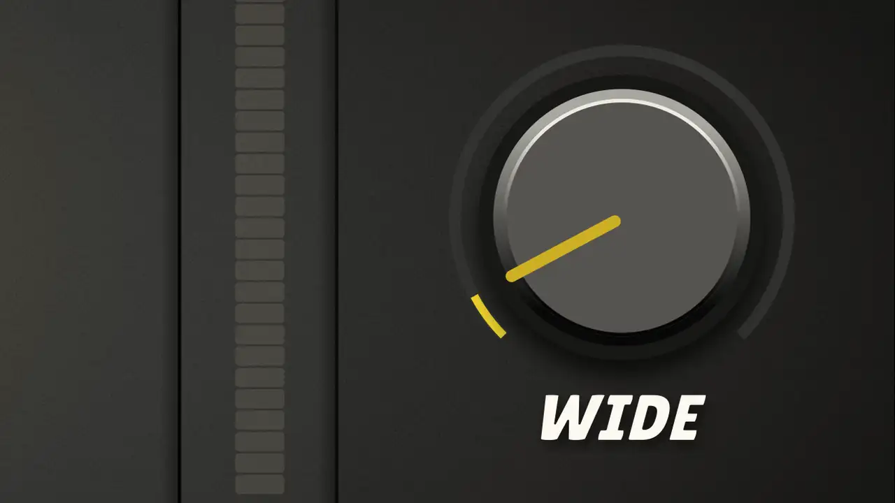 PHAT's WIDE stereo control